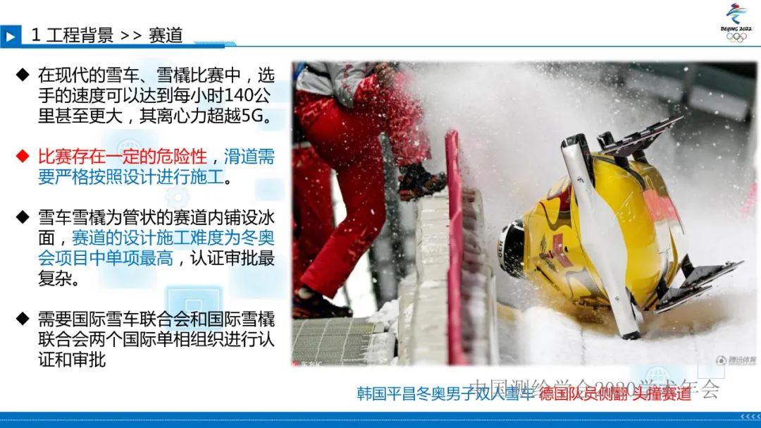 北京冬奧會國家雪車雪橇中心賽道檢測 北京冬奧會國家雪車雪橇中心賽道檢測