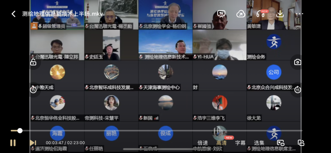 2021年京臺(tái)青年科學(xué)家論壇“測繪地理信息新技術(shù)與新型智慧城市”平行論壇成功舉辦