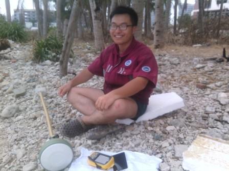 岸灘測量（中海達(dá)華星A10+單波束HY1601）