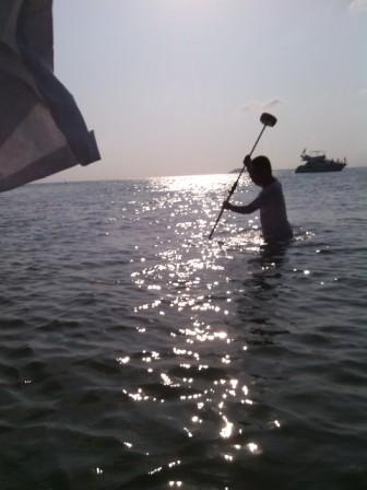 岸灘測量（中海達華星A10+單波束HY1601）