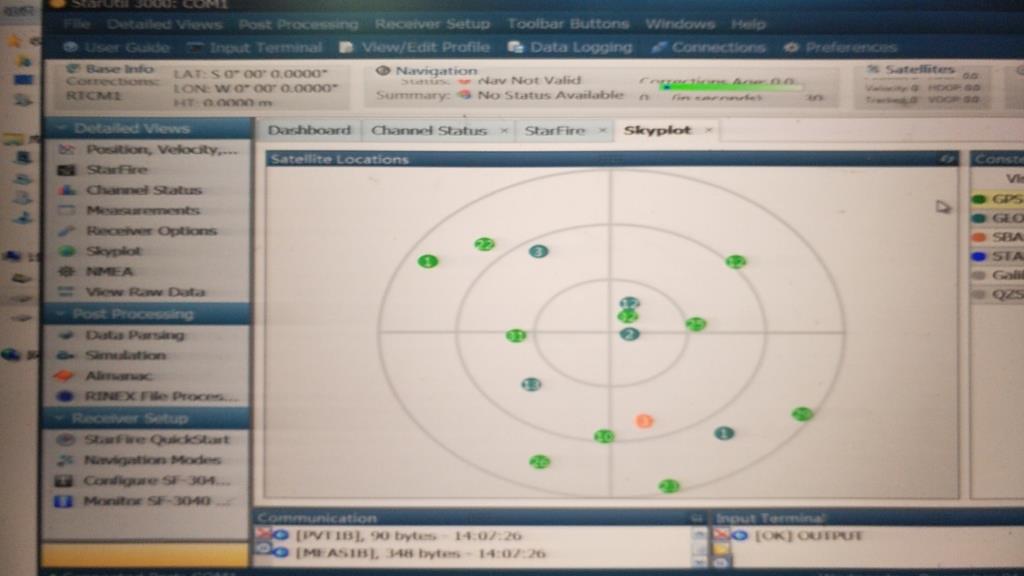 NavCom SF3050出現Nav Not Valid問題的原因終于找到了