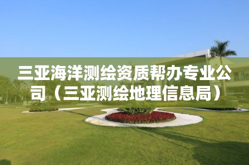 三亞海洋測(cè)繪資質(zhì)幫辦專業(yè)公司（三亞測(cè)繪地理信息局）