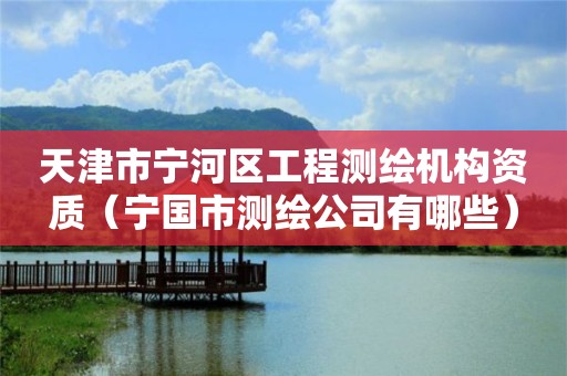 天津市寧河區(qū)工程測繪機構資質（寧國市測繪公司有哪些）