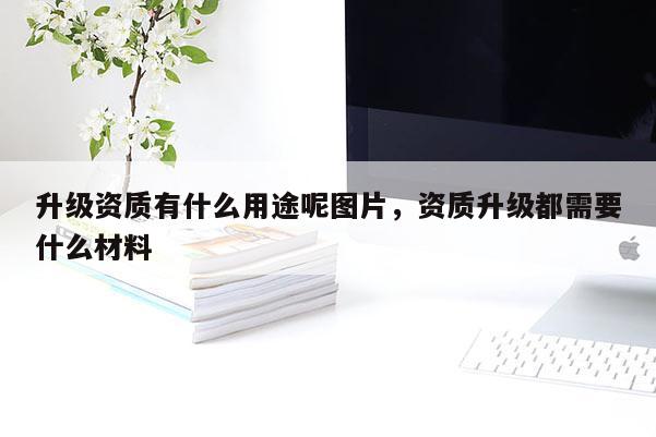 升級(jí)資質(zhì)有什么用途呢圖片，資質(zhì)升級(jí)都需要什么材料